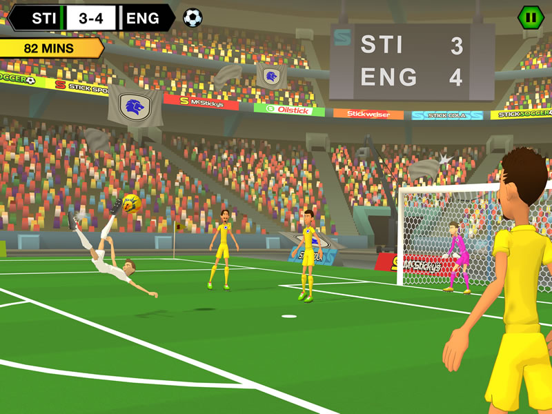 Stick Soccer 2 for iOS and Android Stick Sports